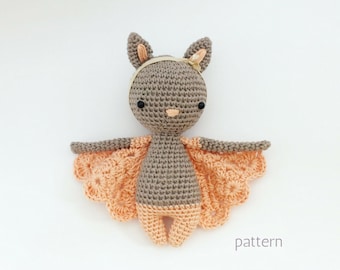 Chloe | Crochet Bat Pattern, Amigurumi Bat, Crochet Bat PDF, Amigurumi Bat Pattern, Crochet Doll Pattern, Amigurumi Doll