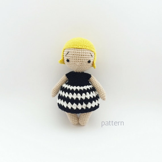 one piece crochet doll