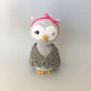 Elly Amigurumi Owl Pattern, Crochet Owl Pattern, Crochet Owl, Amigurumi Owl, Amigurumi pattern, Crochet Doll Pattern image 3