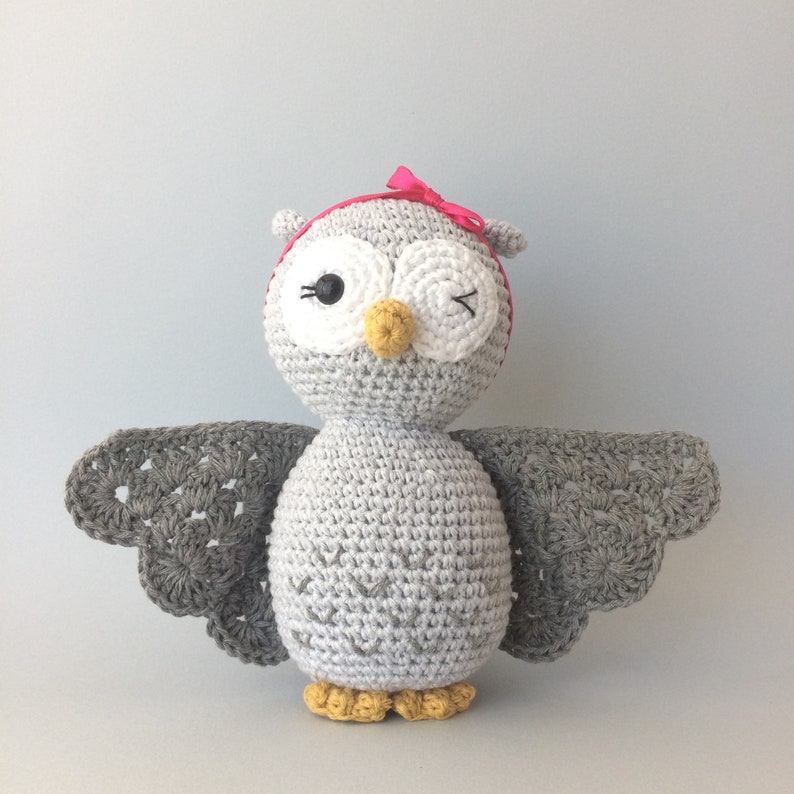 Elly Amigurumi Owl Pattern, Crochet Owl Pattern, Crochet Owl, Amigurumi Owl, Amigurumi pattern, Crochet Doll Pattern image 5