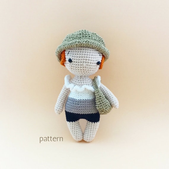 one piece crochet doll