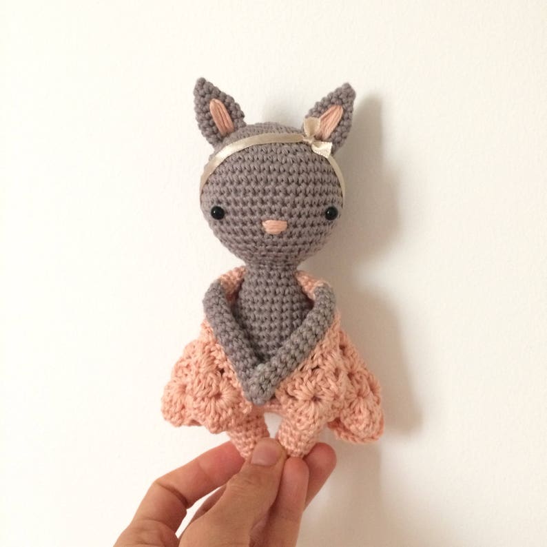 Chloe Crochet Bat Pattern, Amigurumi Bat, Crochet Bat PDF, Amigurumi Bat Pattern, Crochet Doll Pattern, Amigurumi Doll image 8