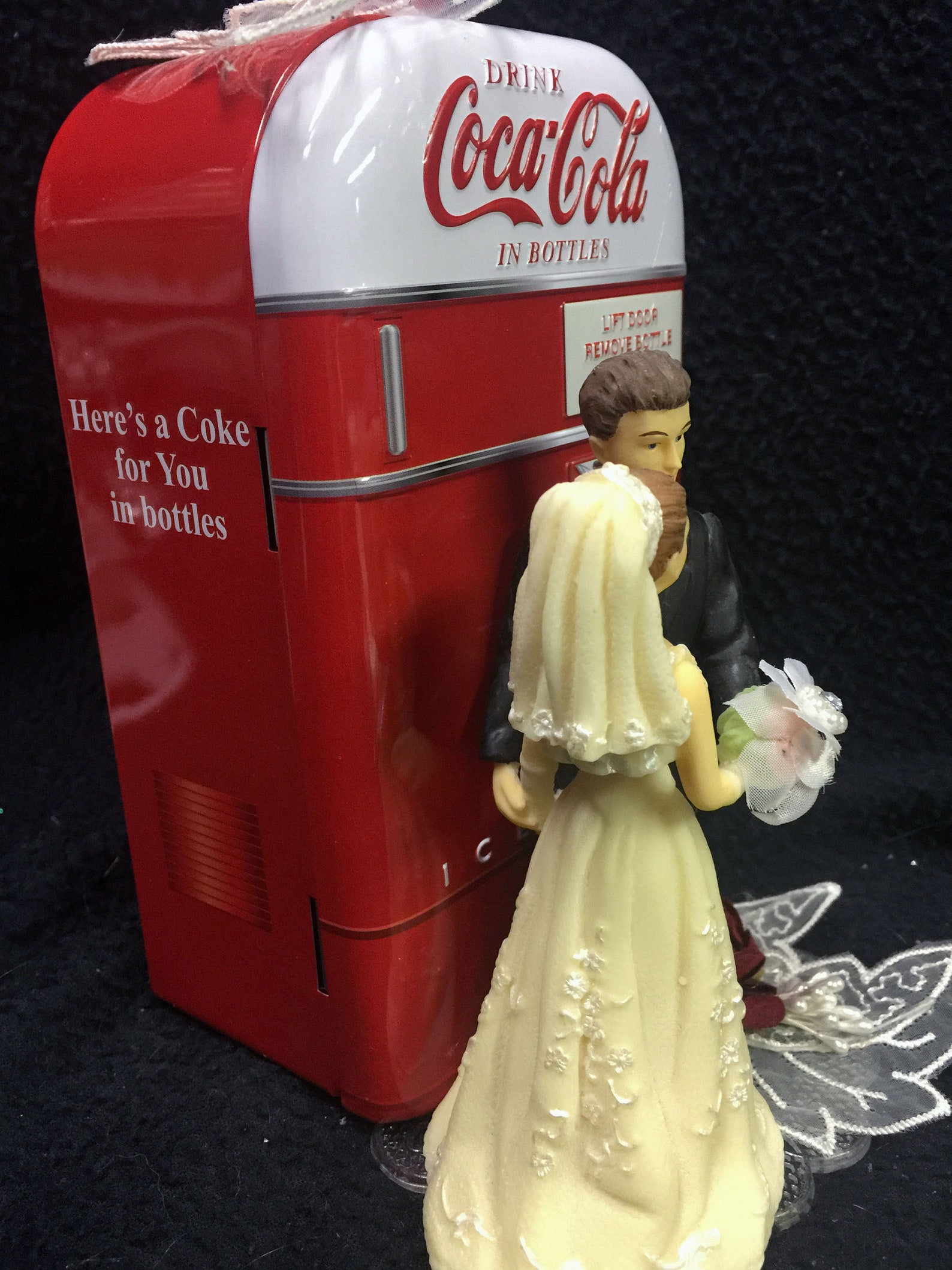 Cake Topper Coca Cola Beverage Wedding Cake Topper groom top Etsy