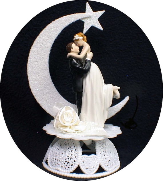 Elvis Presley King Las Vegas Wedding cake topper Top black suit Dancing Romantic