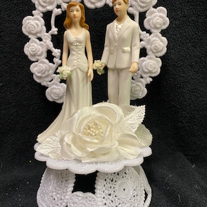 Same Sex Cake Topper Wedding Civil Partnership Lesbian Gay 2 Beautiful Brides  moonlight top