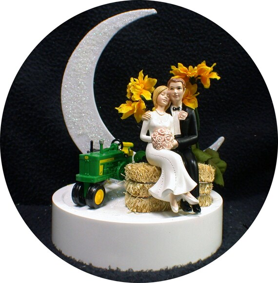 Sunflower John Deere Tractor Country Western Wedding Theme Etsy