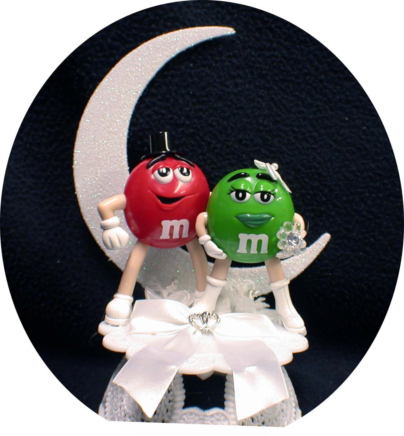 M&M Chocolate Candy Evolution Edible Cake Topper Image ABPID52202 