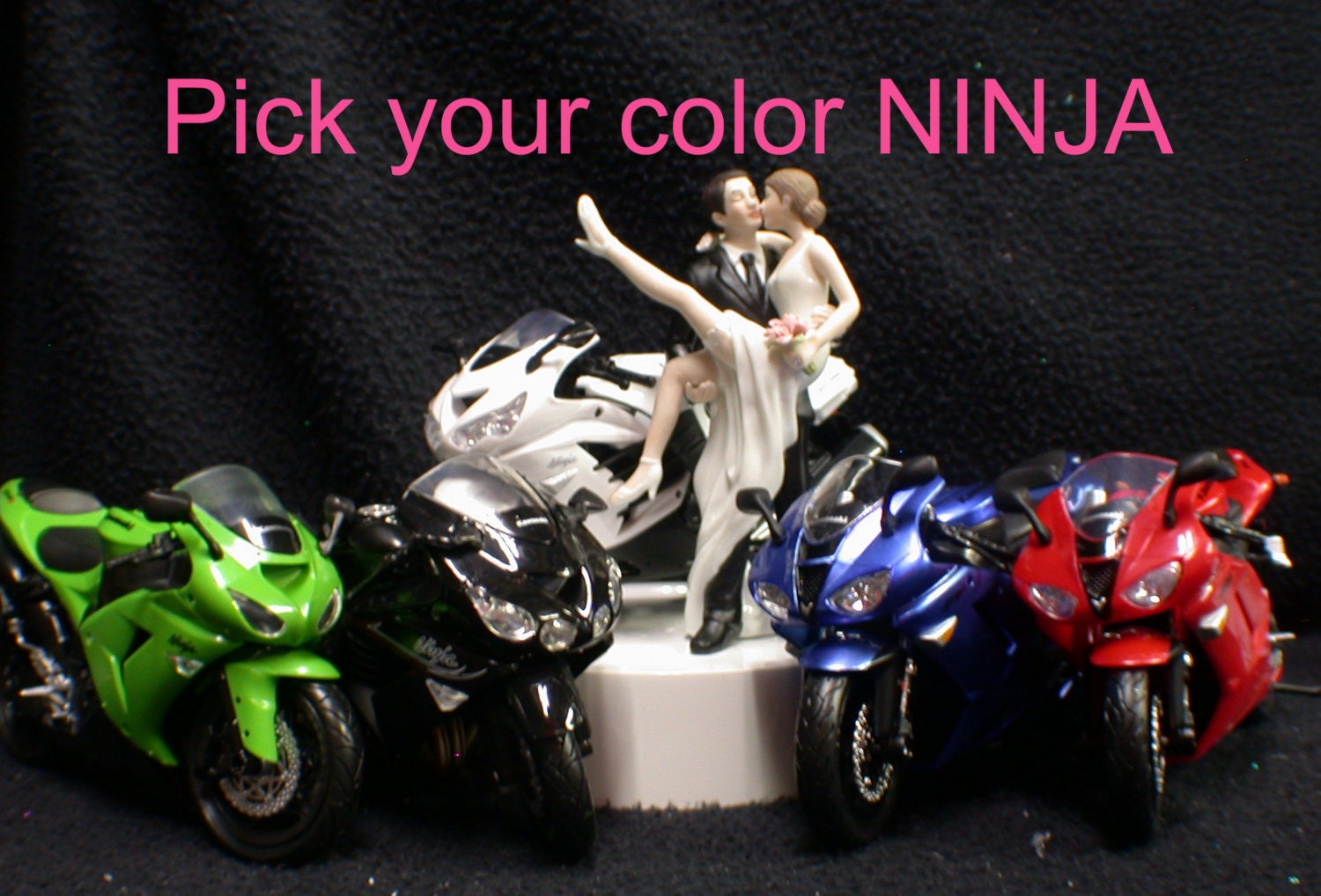 Ninja Kawasaki Green White Or Blue Yamaha Red Motorcycle Etsy
