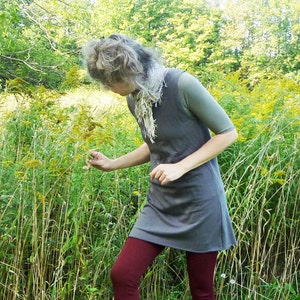 Organic Cotton Mid Weight Sleeveless Tunic