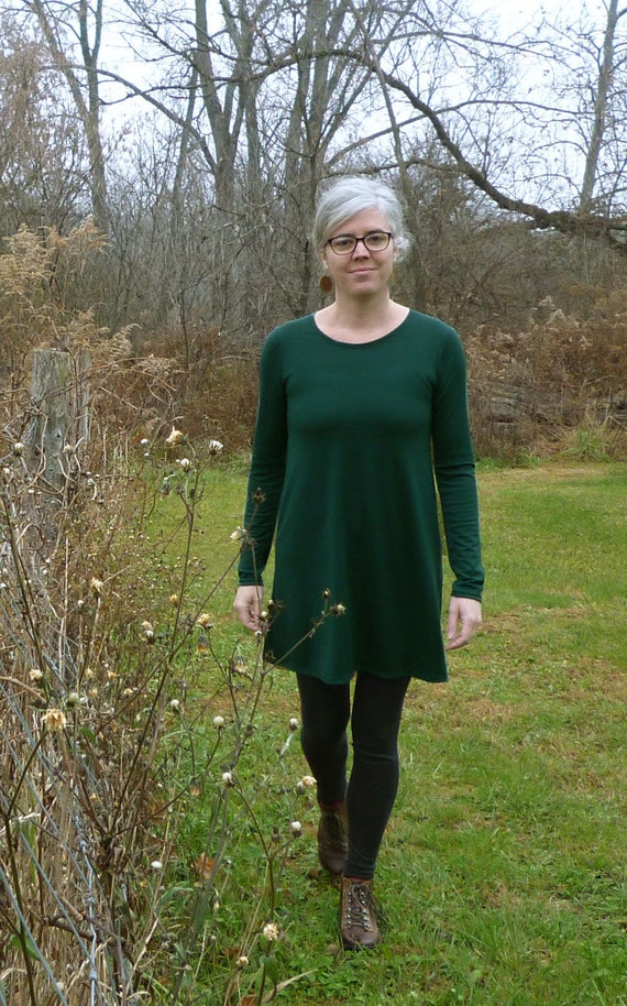merino tunic dress