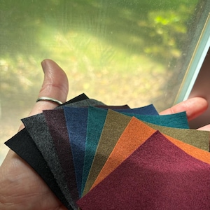 Mid Weight Merino Wool Fabric sold by the HALF yard 100 Percent Wool image 3