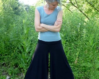 Light Weight Organic Cotton Super Wide Leg Pants