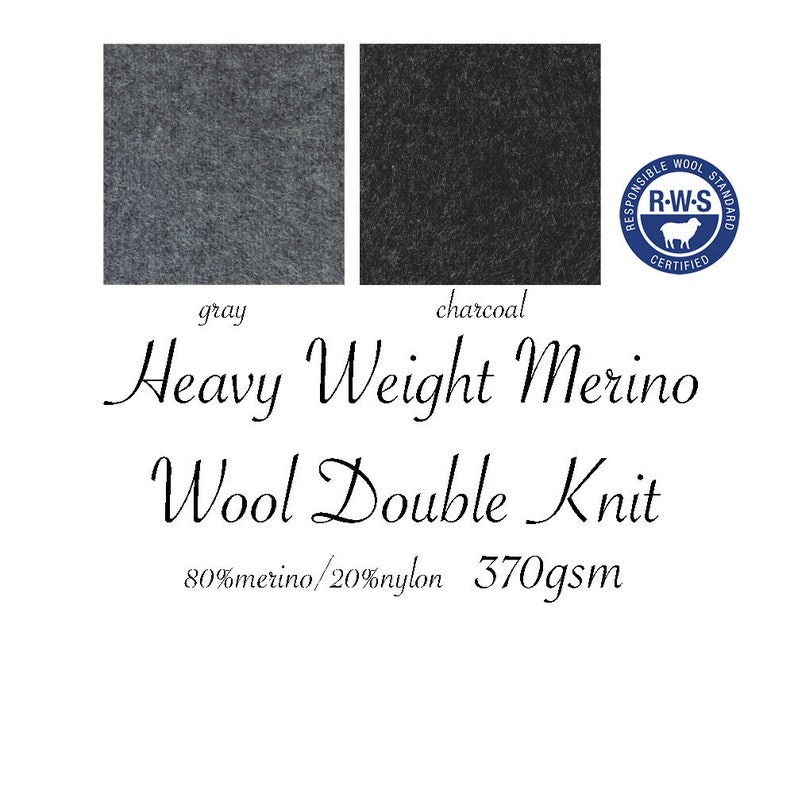 HEAVY Weight Merino Wool Double Knit Leggings image 8