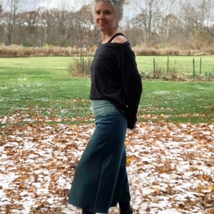 Mid Weight 100% Merino Wool Gauchos image 2