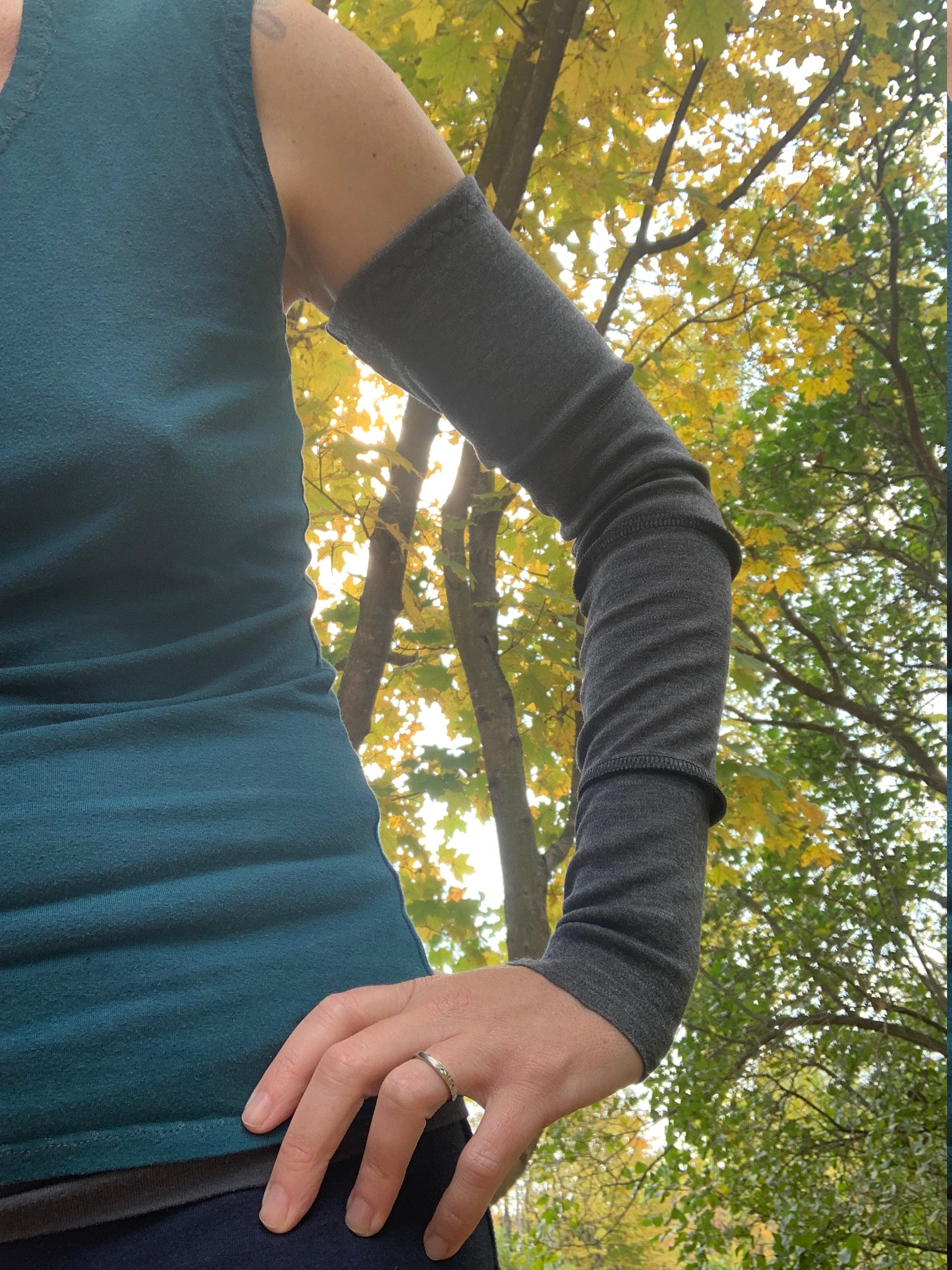 Wool Arm Rests Light Weight Merino Wool Arm Warmers 100 Percent Wool - Etsy UK