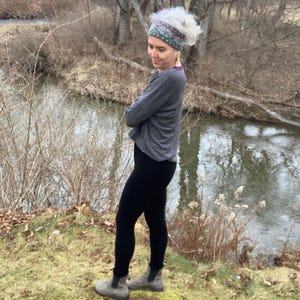 Heavy Weight Merino Wool Brushed Knit Leggings