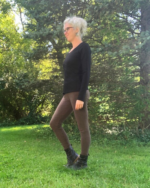 Leggings in Lana Merino PESANTE | Etsy Italia