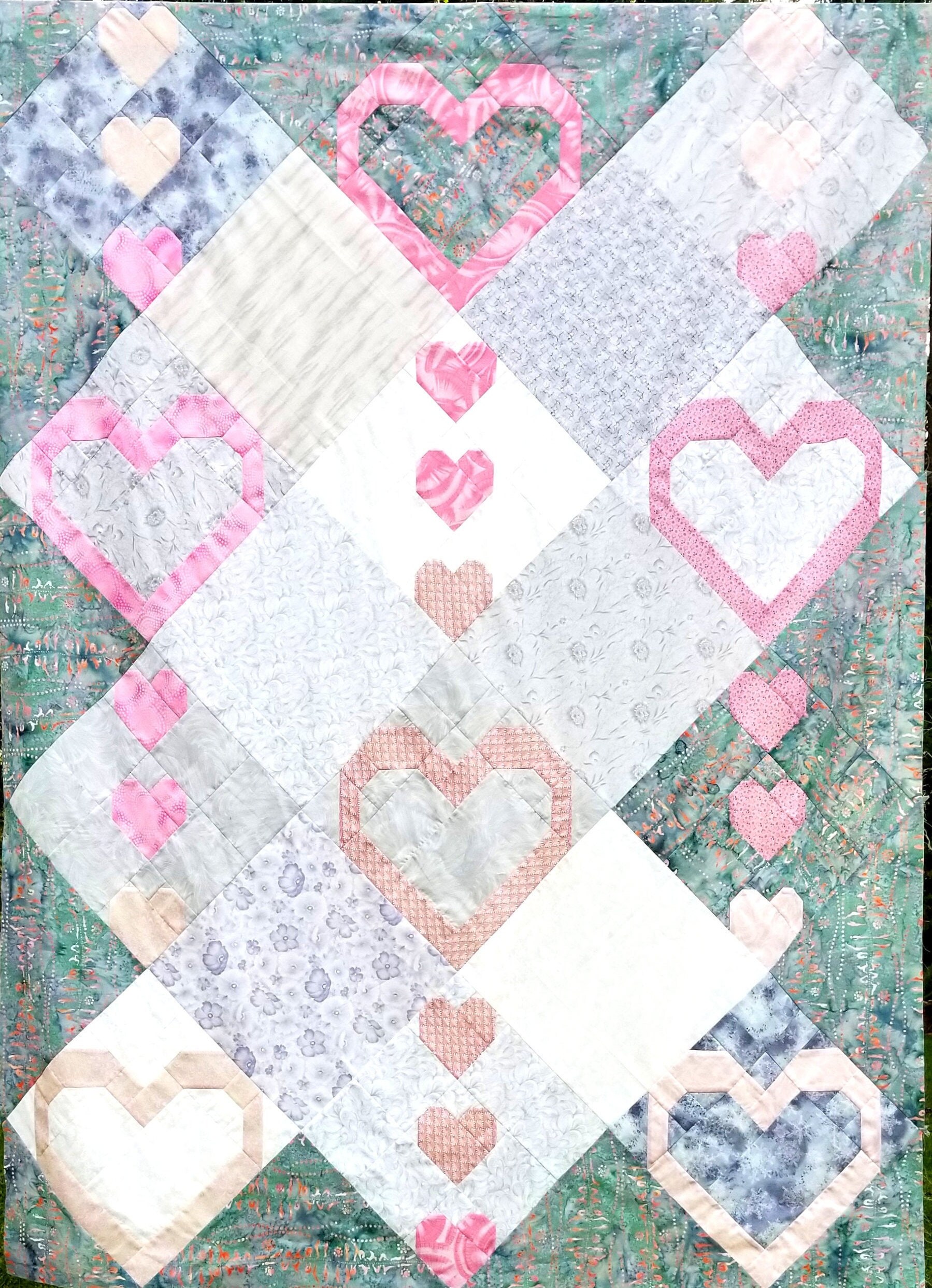 Heart Strings Quilt Pattern Etsy