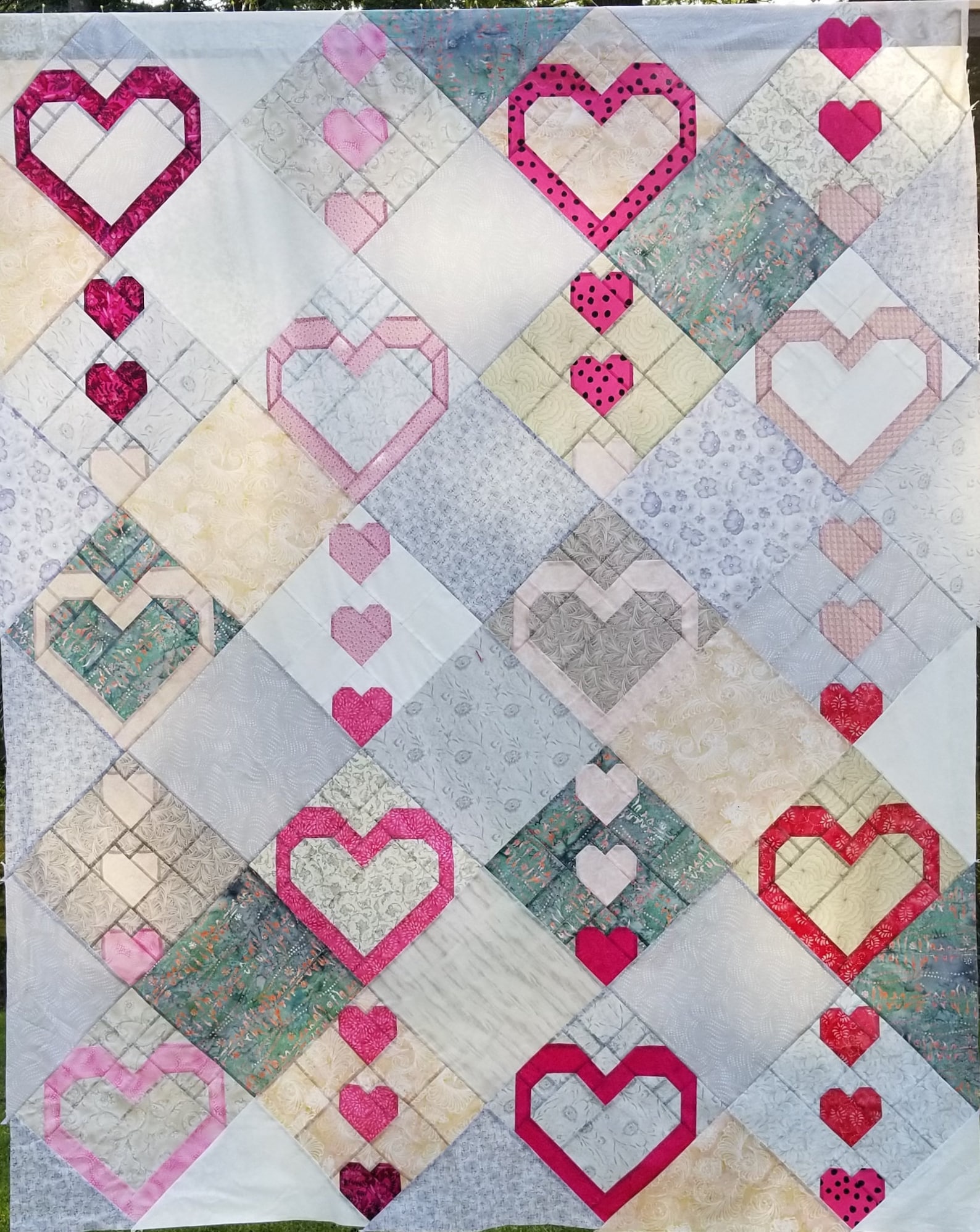 Heart Strings Quilt Pattern Etsy
