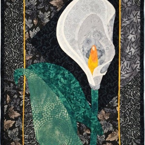 Quilt Pattern - Calla Lily Applique - PDF quilt pattern