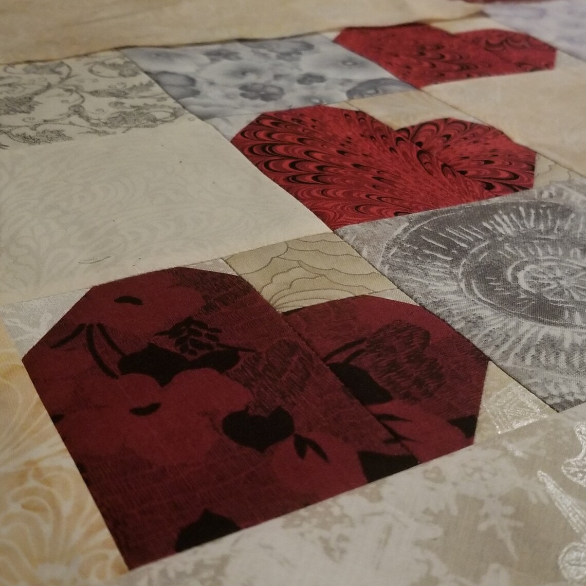 Heart Strings Quilt Pattern Etsy