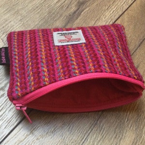 Harris Tweed Coin Purse Zipped Coin Pouch Change Purse - Etsy UK