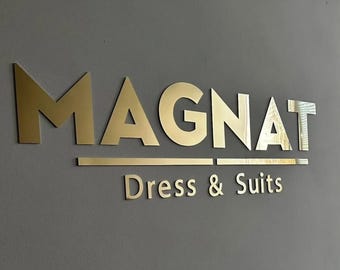 Personalized dental clinic sign, acrylic business logo sign, custom outdoor sign, dental office decor, nail salon logo, new bussines gift