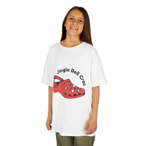 Kids T-shirt, Love Crocs Tee, Children's Shirt, Fun Crocodile