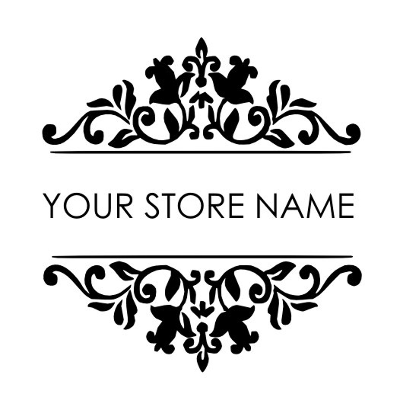 Business Name Decal Custom Business Decal Vinyl Lettering Wall Etsy