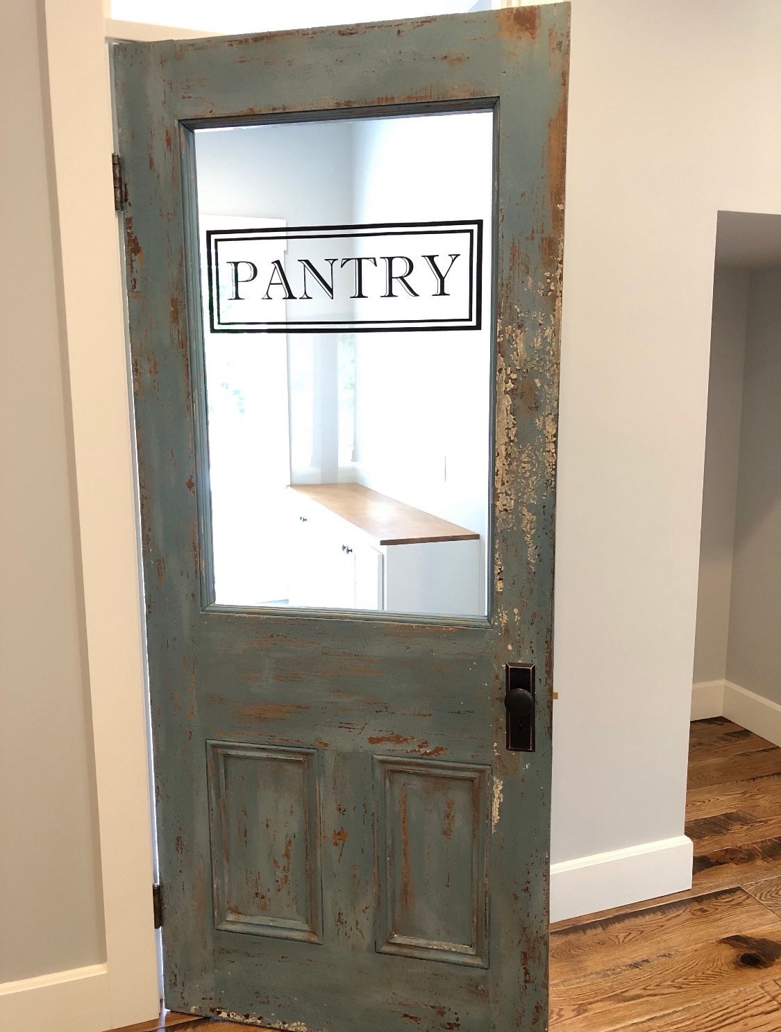 Antique Pantry Door Barn Pantry Door Barn Door Glass Pantry Door Farmhouse Pantry  Door 