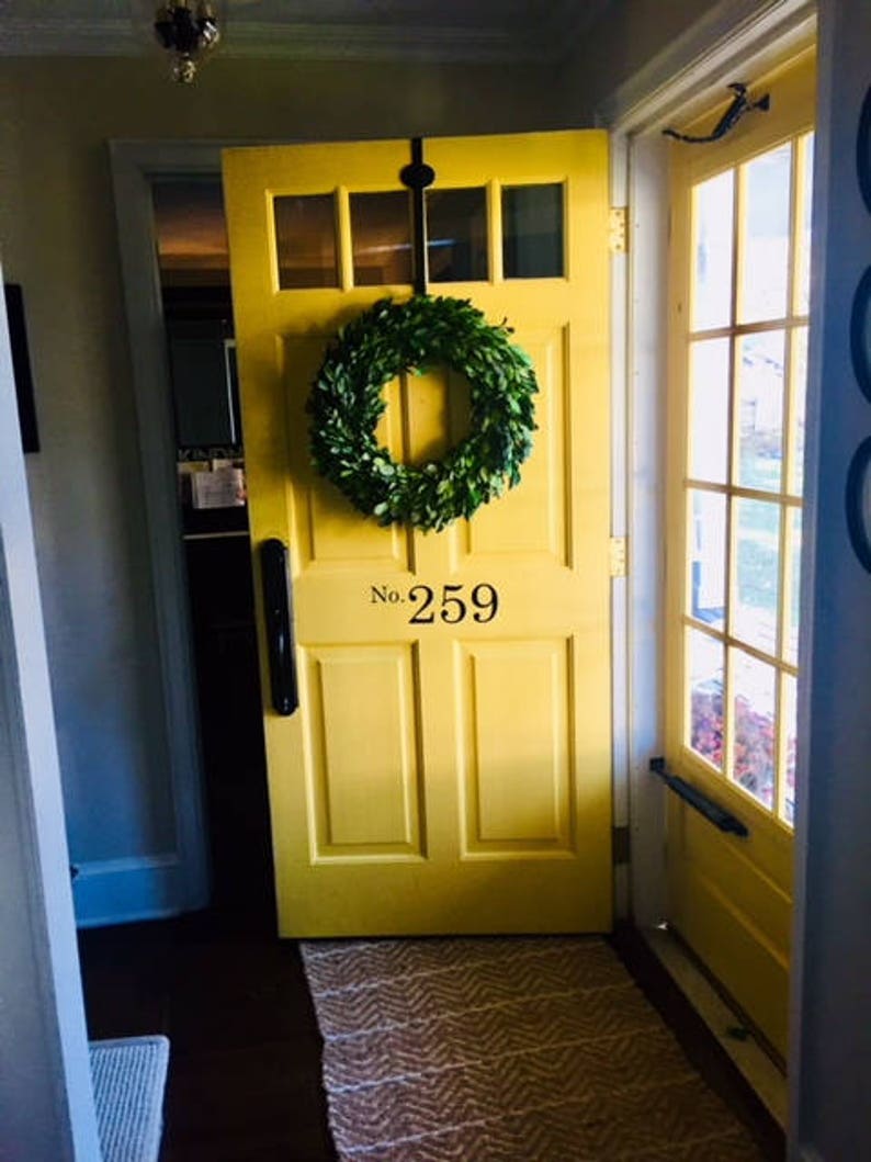 Vinyl House Numbers Front Door Decal Address Numbers for Etsy Canada
