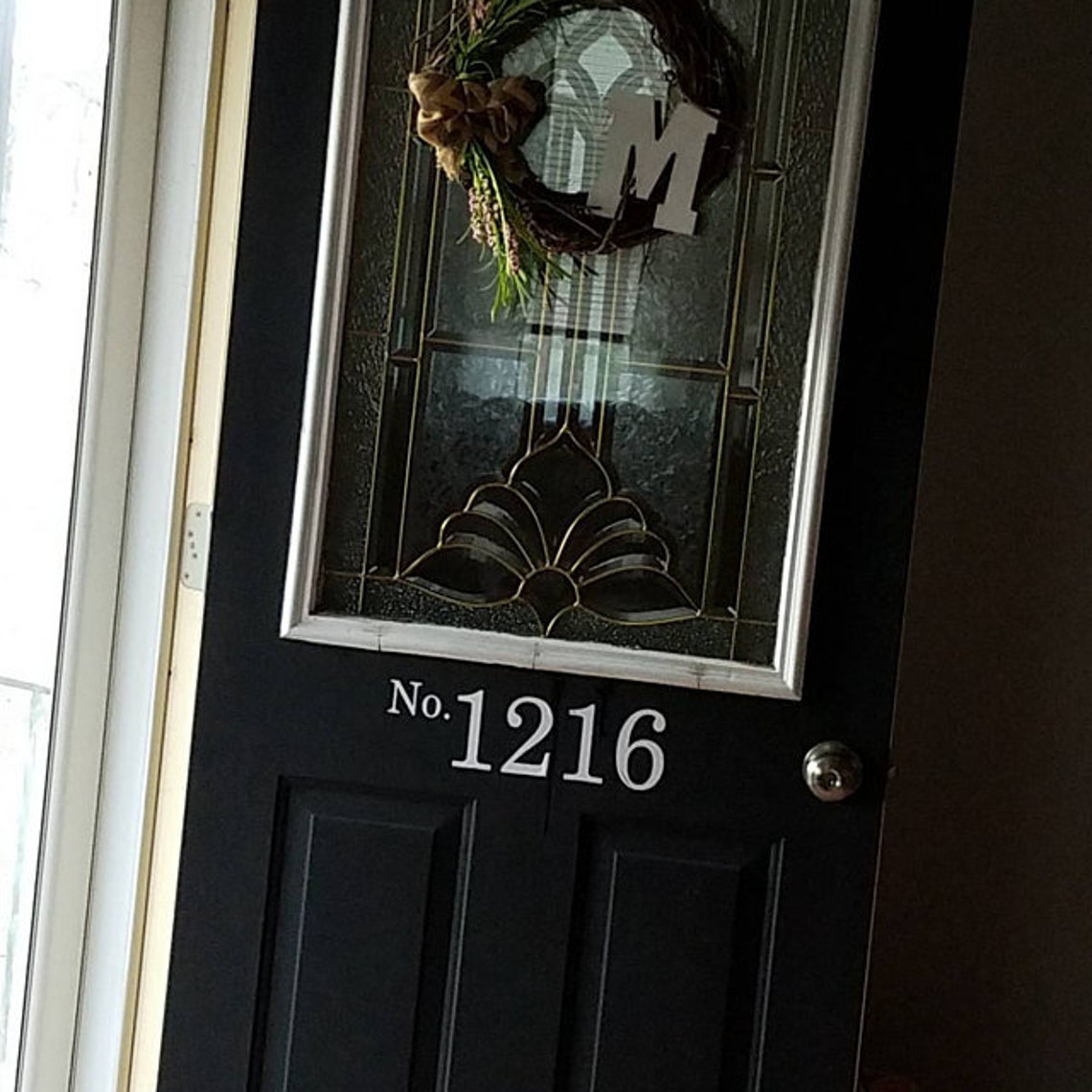 Vinyl House Numbers Front Door Decal Address Numbers for Etsy