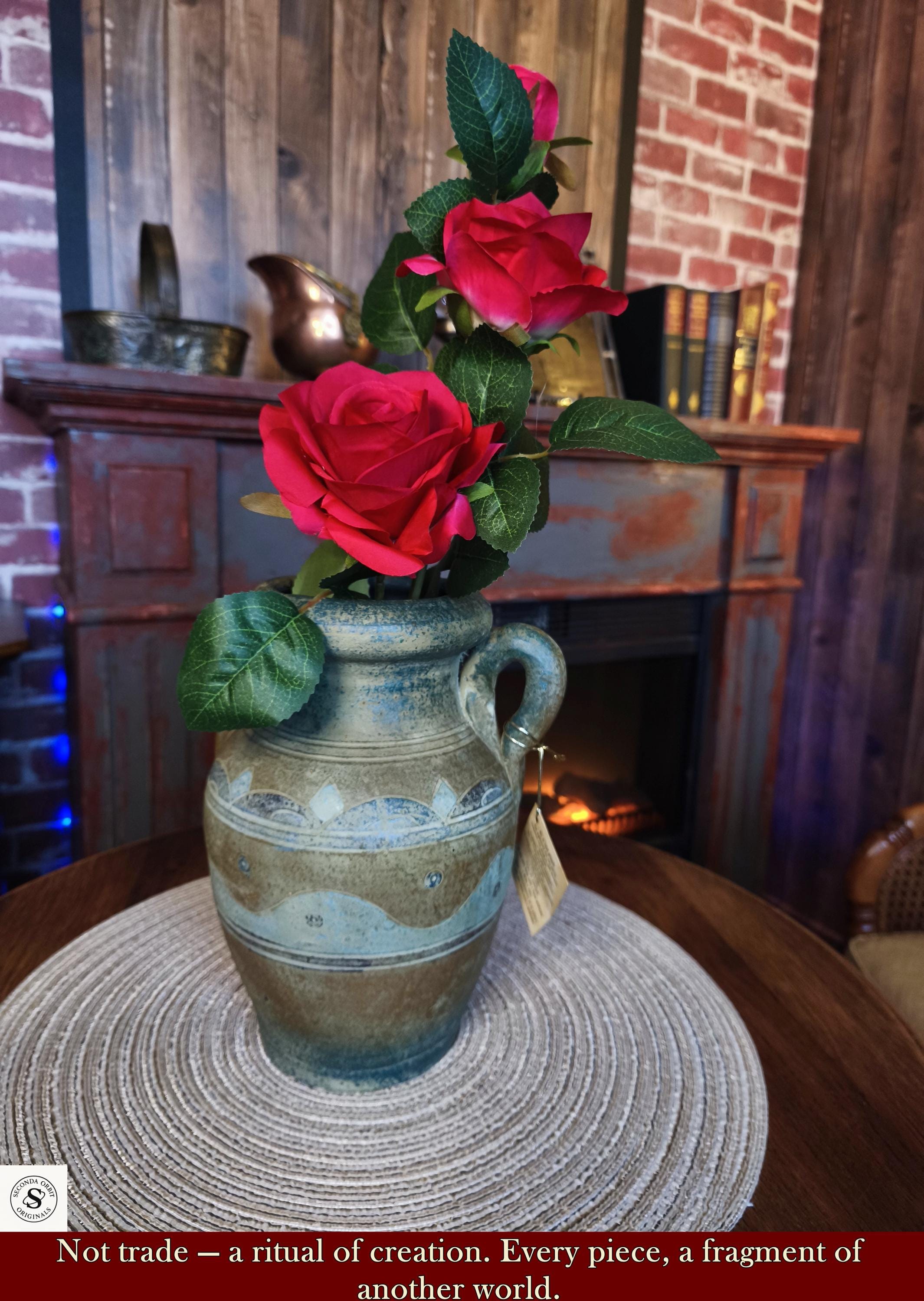 【W.GERMANY』西ドイツ　ヴィンテージ　壺 花瓶 西ドイツヴィンテージ ファットラヴァ フラワーベース 花瓶/W