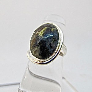 Sterling silver Jasper ring