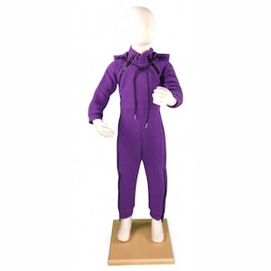 Adaptive Kids Jumpsuit with Full Zipper | Easy Diaper Change | Sizes 98–164
