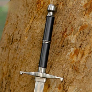 Handmade Dragon Ball Z Trunks Sword Replica | Stainless Steel Sword Anime Cosplay Prop with Scabbard | Collectible Gift for Him & Anime Fans