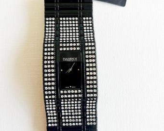 Haurex Italy "Honey" Ladies Watch – Swarovski Crystal Bezel – Brand New Condition