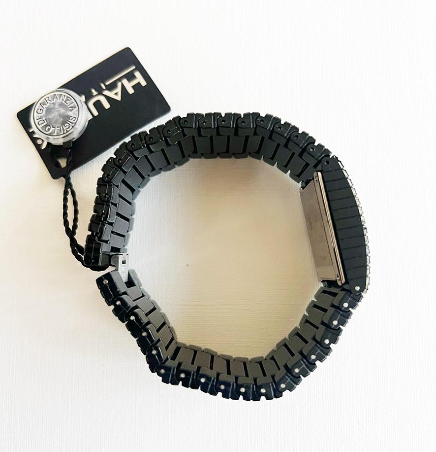 HAUREX ?? “HONEY” SWAROVSKI CRYSTALS BRACELET WATCH Haurex Italy  main image 4