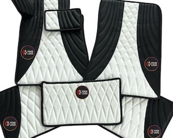 BMW X5 Leather Car Floor Mats Custom Luxury Eco Leather Waterproof Full Coverage Premium Interior Accessories
