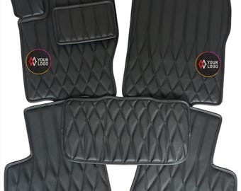 Custom Eco-Leather Car Floor Mats: Personalized Fit, Waterproof