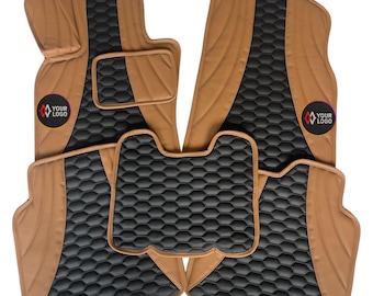 Alfombrillas para coche - Alfombrillas personalizadas - Alfombrillas para coche - Alfombrillas para Ford Escape, Explorer, F-150, Ranger, Focus y Bronco - Alfombrillas de piel