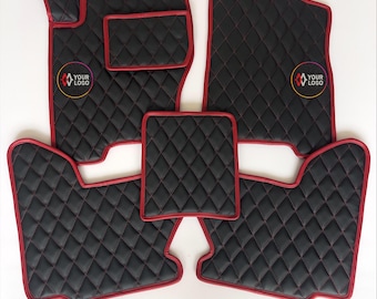 Alfombrillas para Nissan Qashqai, Juke, Rogue, Kicks, Leaf y Ariya - Alfombrillas personalizadas - Alfombrillas de lujo para todos los coches - Alfombrillas de piel