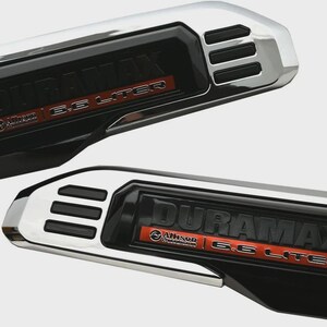 2020-2026 GMC Sierra 2500HD 3500HD Duramax Allison 6.6L フェンダーベントエンブレム クロームペア ディーゼルバッジセット