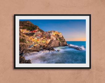 Cinque Terre Manarola Print | Italy Wall Art | Original Photography