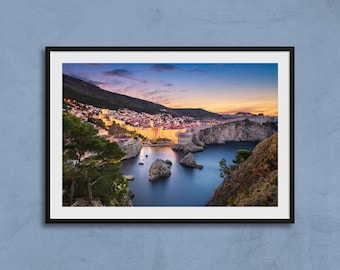 Dubrovnik Old Town Print | Croatia Wall Art | Original Photography