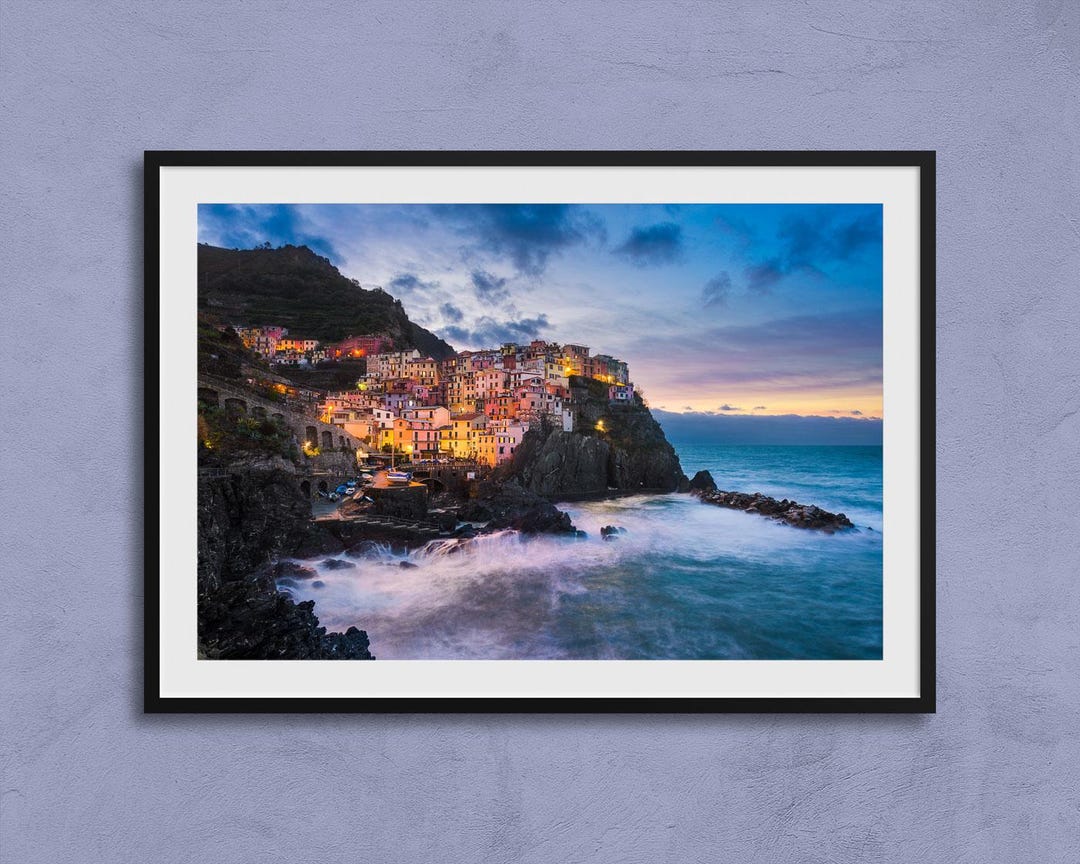 Cinque Terre Manarola Print | Italy Wall Art | Original Photography - Etsy