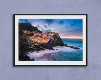 Cinque Terre Manarola Print | Italy Wall Art | Original Photography