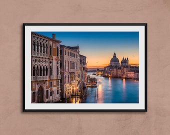 Venice Grand Canal Print | Italy Wall Art | Original Photography