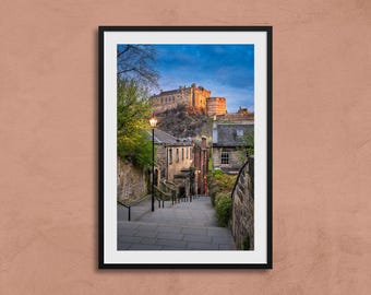 Edinburgh Castle Print | Scotland Wall Art | Original Photography