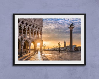 Venice Piazza San Marco Print | Italy Wall Art | Original Photography